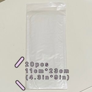 22 PCS Waterproof Poly Bubble Mailer-Pearl White